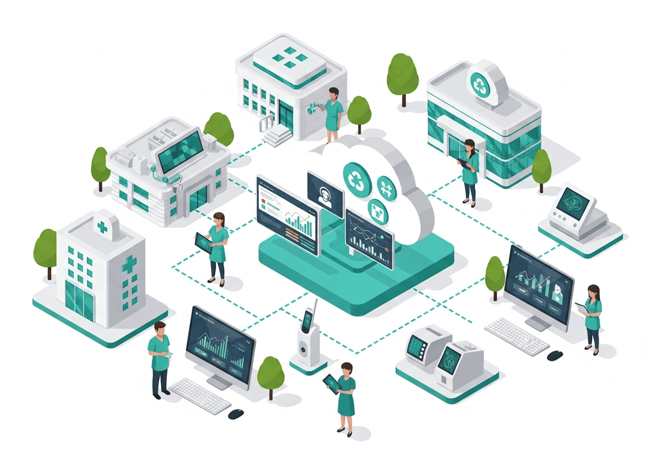 Cloud as a Foundation for Sustainable and Smart Healthcare Systems