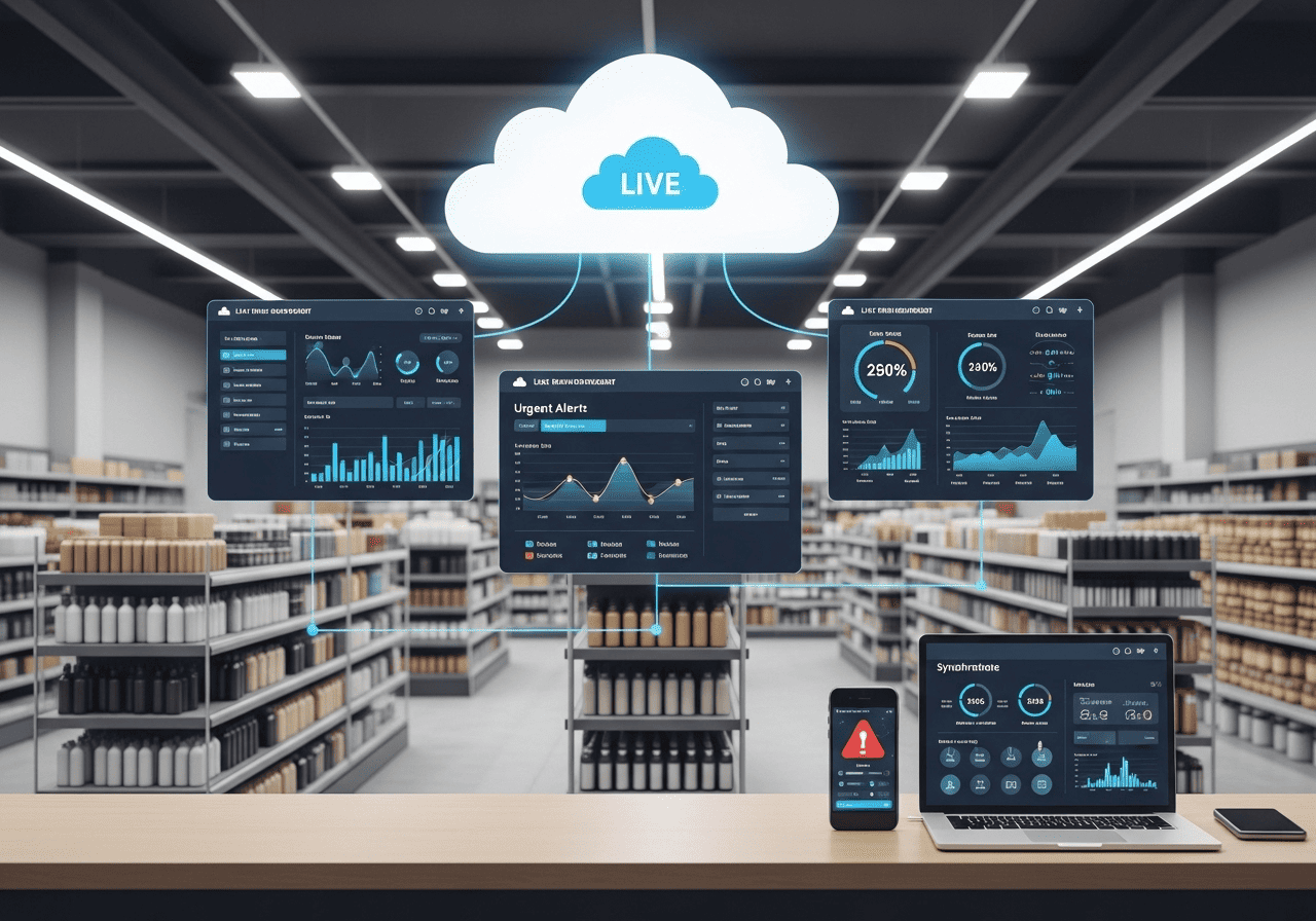 Real-Time Sales and Inventory Tracking with Cloud
