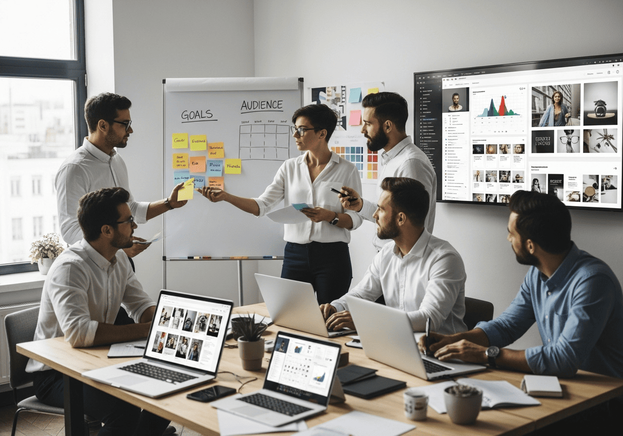 developing social media marketing strategy
